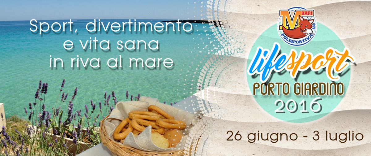 SPORT, BENESSERE & FUN IN RIVA AL MARE - PORTO GIARDINO RESORT****