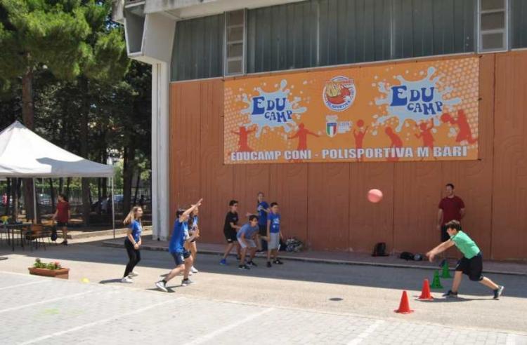 Il campo estivo della Polisportiva M Bari: divertimento e impegno in nome dello sport