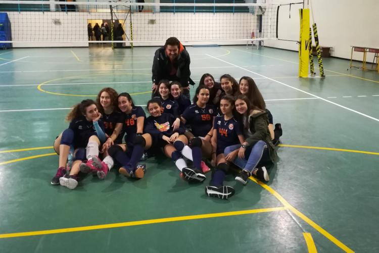 Polisportiva M Bari, Volley: Under 14 F, dominio in pool B